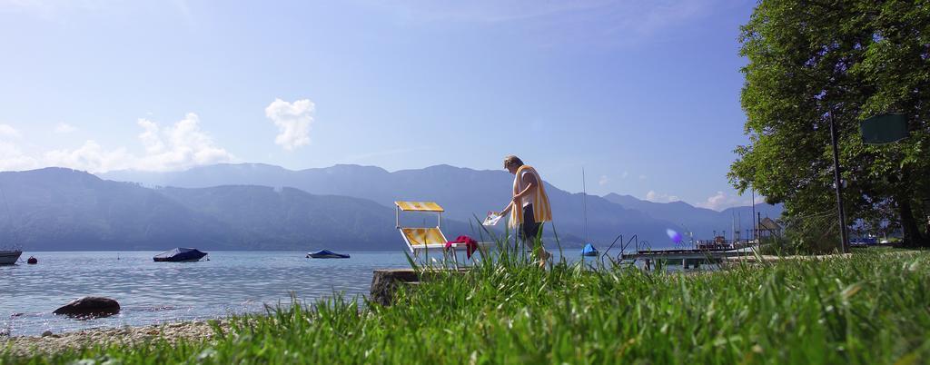 Hotel & Restaurant Ragginger Attersee نسدورف ام اترسي المظهر الخارجي الصورة