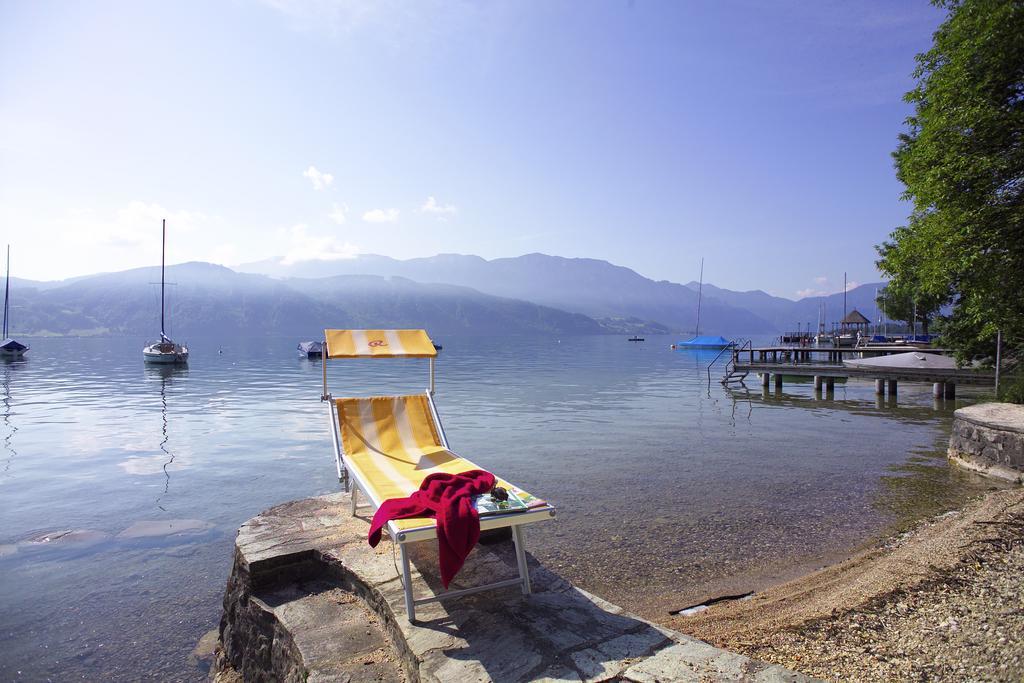 Hotel & Restaurant Ragginger Attersee نسدورف ام اترسي المظهر الخارجي الصورة